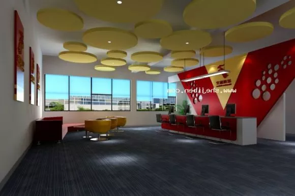 Front Desk Office With Chair 3d model Front Desk Office With Chair 3d model