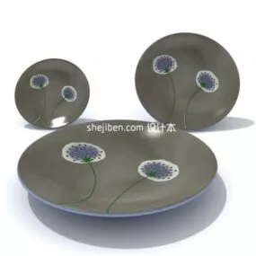 Decoration Dish 3d model