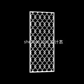 Mesh Partition Screen Divider 3d model