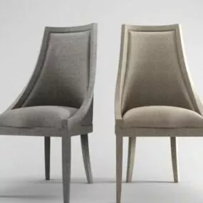 Neoclassical Chair 3d model