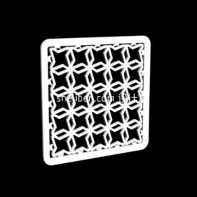 Square Partition Texture 3d model