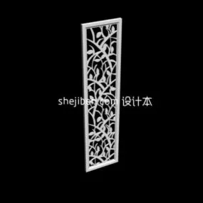 Cnc Partition Frame 3d model
