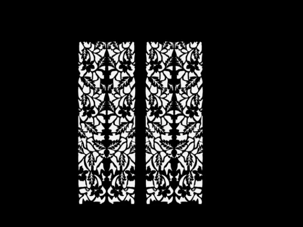 The Pattern Screen With Mask Material 3d model The Pattern Screen With Mask Material 3d model