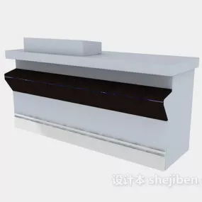 Pharmacy Cash Table 3d model