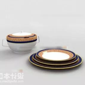 Plate Stack 3d model