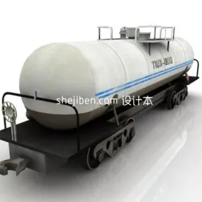 Tanker Car 3d model