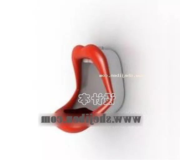 Urinal Lip Shape 3d model Urinal Lip Shape 3d model