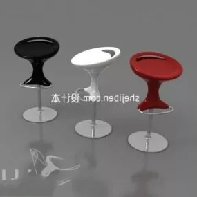 Three Bar Chair Set 3d model
