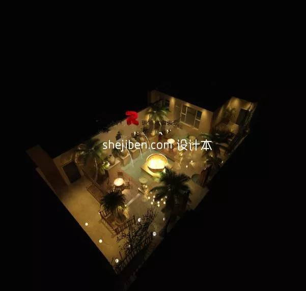 Laboratory Interior Gaming Assets 3d model