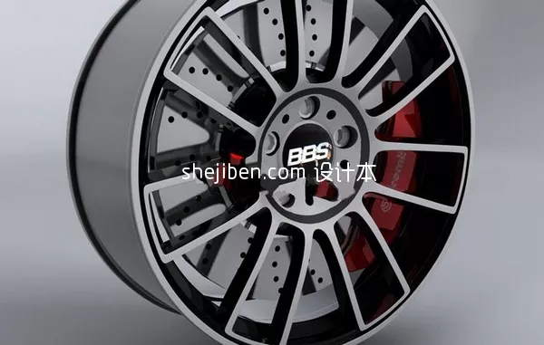 Car Tire Enkei Aegis 3d model