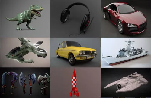 Top 20 Blender 3D Models Download August 2020