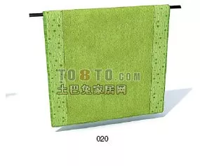 Towel 3d model