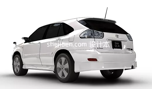 Drag Racing Vehicle 3d model