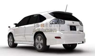 Old Passenger Car 3d model