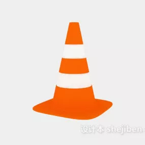 Traffic Cone Equipment 3d model