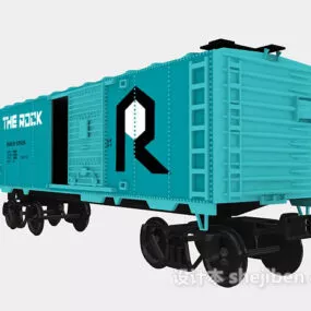 Train Carriage Transport Vehicle 3d model