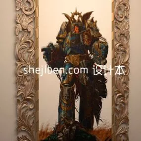 Transformers Decoration European Style 3d model