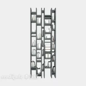 Vertical Bookshelf 3d model