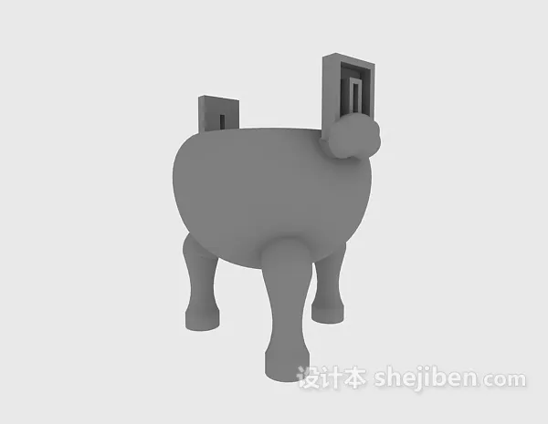 Chinese Bronze Ding Pot 3d model Chinese Bronze Ding Pot 3d model