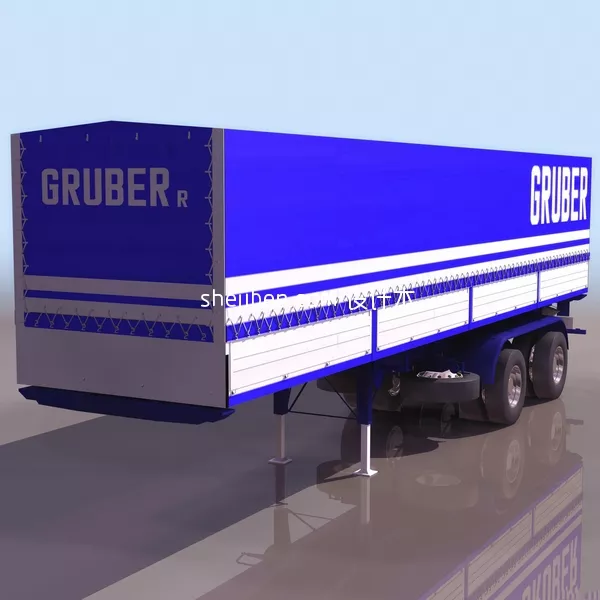 Container Transporter 3d model Container Transporter 3d model