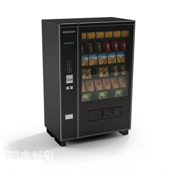 Drink Shop Vending Machine 3d model Drink Shop Vending Machine 3d model