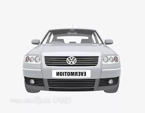 Volkswagen Beetle Lowpoly 3d model