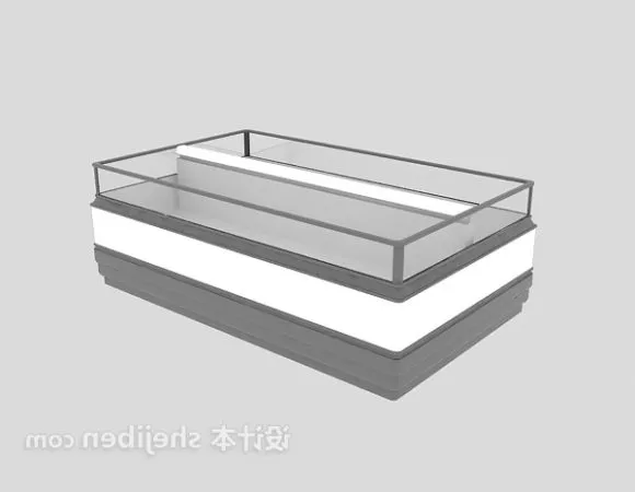 Wall Glass Shelf 3d model