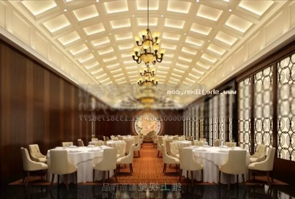 Conference Restaurant Interior Scene 3d model Conference Restaurant Interior Scene 3d model