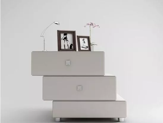 White Console Table Modernism 3d model White Console Table Modernism 3d model