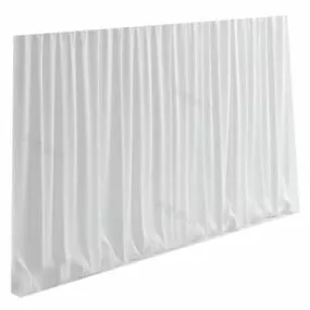 White Minimalist Curtain 3d model