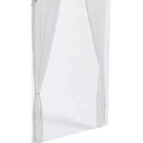 White Modern Curtain 3d model