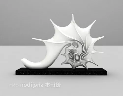 Feng Shui Tiger Sculpture 3d model