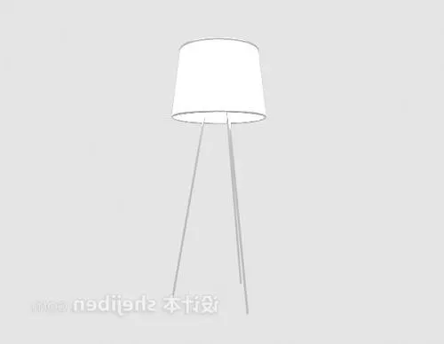 Circle Stone Floor Tile 3d model
