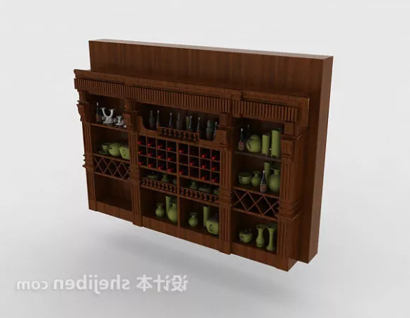 Glass Of Mojito Cocktail Recipe 3d model