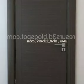 Wood With Lock Furniture 3d model