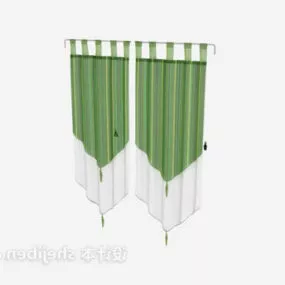Yarn Curtain 3d model