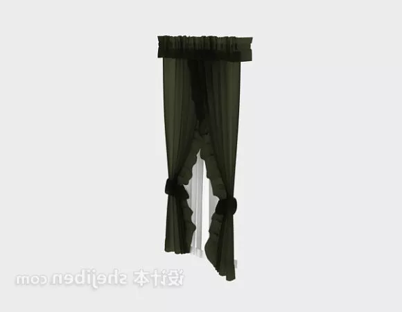 Colorful Curtain 3d model