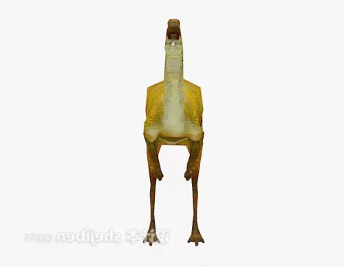 Yellow Dinosaur Animal 3d model Yellow Dinosaur Animal 3d model