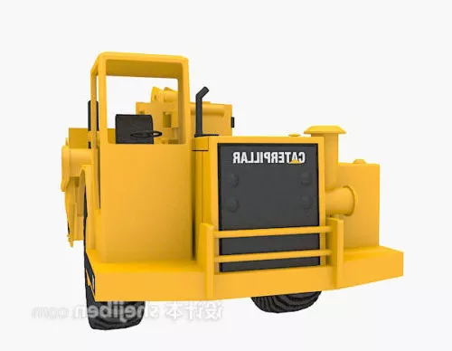 Crawler Excavator 3d model