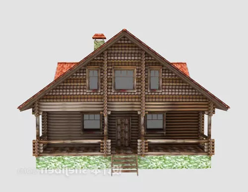 Storefront Medieval Building 3d model