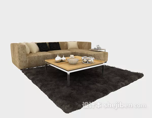 Sectional Sofa Ada 3d model