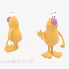 Cartoon Children Animal Toy 3d model