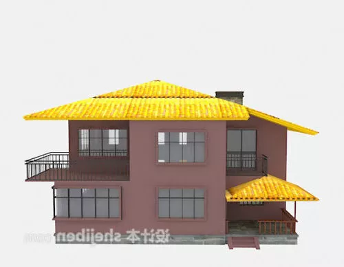 Old Little House 3d model