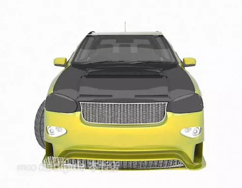 Hispano Suiza H6b Car 3d model