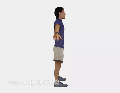 Human Male Body 3d model