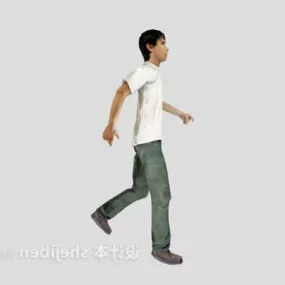 Young Man Character V1 3d model