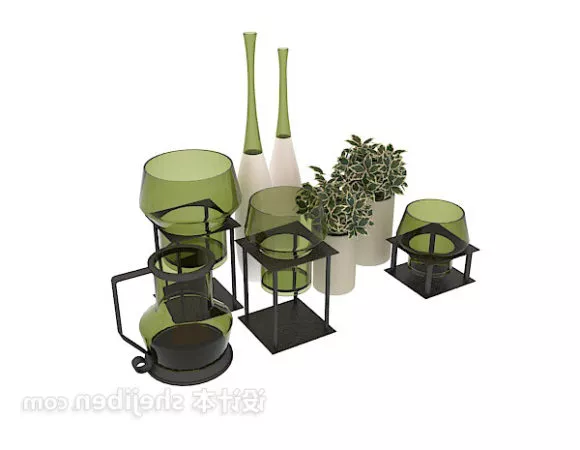 Gift Box Stack 3d model
