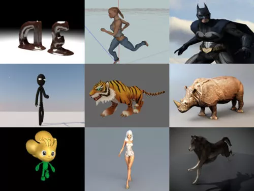 10 Animated Free 3D Models – Week 2020-39
