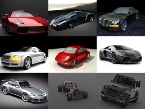 10 Car Free Maya 3D Models – Week 2020-38
