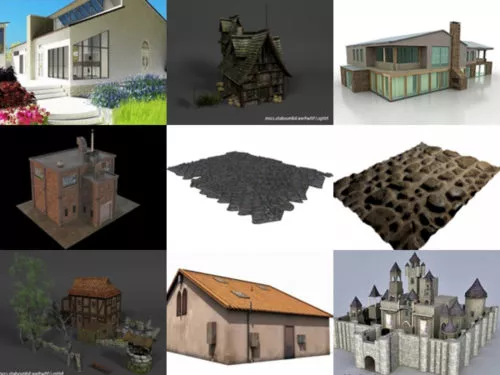 20 Architecture OBJ 3D Models – Week 2020-38